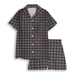 ScotsTee Shop Scottish Gayre Arisaidh Women's Short Sleeve Short Set Tartan Pyjama Set