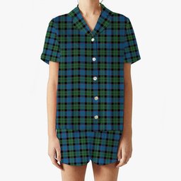 ScotsTee Shop Scottish Ferguson of Balquhidder Ancient Women's Short Sleeve Short Set Tartan Pyjama Set