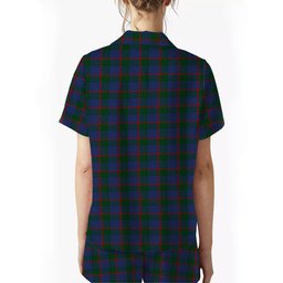 ScotsTee Shop Scottish Ferguson 1819 Women's Short Sleeve Short Set Tartan Pyjama Set