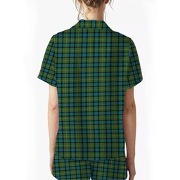 ScotsTee Shop Scottish Ferguson Ancient Clan Women's Short Sleeve Short Set Tartan Pyjama Set