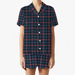 ScotsTee Shop Scottish Gandy of Myrton Women's Short Sleeve Short Set Tartan Pyjama Set