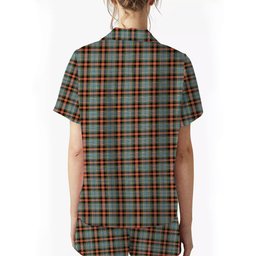 ScotsTee Shop Scottish Dundee 2003 Ancient Clan Women's Short Sleeve Short Set Tartan Pyjama Set