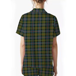 ScotsTee Shop Scottish Donald Ancient Women's Short Sleeve Short Set Tartan Pyjama Set