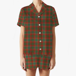 ScotsTee Shop Scottish Galbraith USA Ancient Women's Short Sleeve Short Set Tartan Pyjama Set