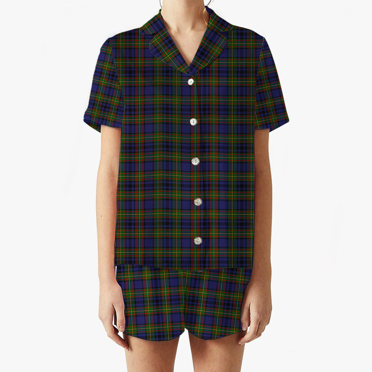 ScotsTee Shop Scottish Gillies 1 Women's Short Sleeve Short Set Tartan Pyjama Set
