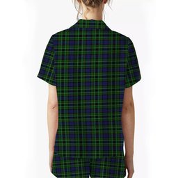ScotsTee Shop Scottish Lloyd of Dolobran Women's Short Sleeve Short Set Tartan Pyjama Set