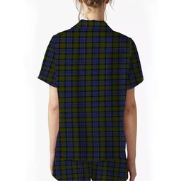 ScotsTee Shop Scottish MacPhedran Women's Short Sleeve Short Set Tartan Pyjama Set