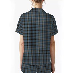 ScotsTee Shop Scottish McTavish Dress Women's Short Sleeve Short Set Tartan Pyjama Set