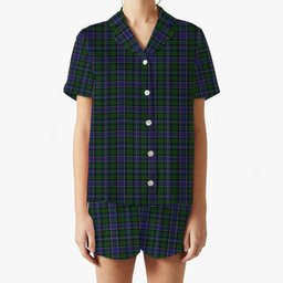 ScotsTee Shop Scottish Whitworth 2003 Women's Short Sleeve Short Set Tartan Pyjama Set