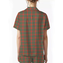ScotsTee Shop Scottish McKintosh Ancient Women's Short Sleeve Short Set Tartan Pyjama Set