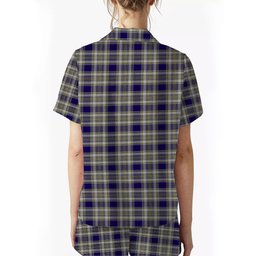 ScotsTee Shop Scottish Livingstone Dress Women's Short Sleeve Short Set Tartan Pyjama Set