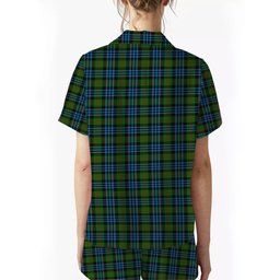 ScotsTee Shop Scottish Newlands Women's Short Sleeve Short Set Tartan Pyjama Set