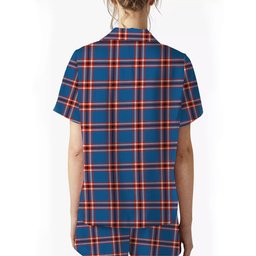 ScotsTee Shop Scottish Laing of Archiestown Ancient Women's Short Sleeve Short Set Tartan Pyjama Set