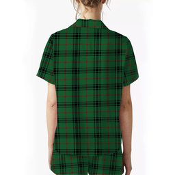 ScotsTee Shop Scottish McArthur-Fox Ancient Women's Short Sleeve Short Set Tartan Pyjama Set