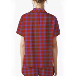 ScotsTee Shop Scottish Mair Ancient Women's Short Sleeve Short Set Tartan Pyjama Set