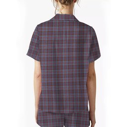 ScotsTee Shop Scottish Royal Canadian Air Force Ancient Women's Short Sleeve Short Set Tartan Pyjama Set