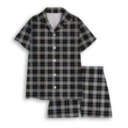 ScotsTee Shop Scottish MacFie of Colonsay Dress Women's Short Sleeve Short Set Tartan Pyjama Set