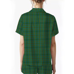 ScotsTee Shop Scottish Moncrieff of Atholl Ancient Women's Short Sleeve Short Set Tartan Pyjama Set