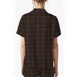 ScotsTee Shop Scottish Outlander 5 Women's Short Sleeve Short Set Tartan Pyjama Set
