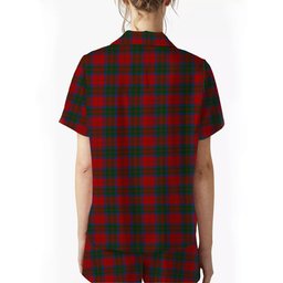 ScotsTee Shop Scottish MacQuarrie 2 Women's Short Sleeve Short Set Tartan Pyjama Set