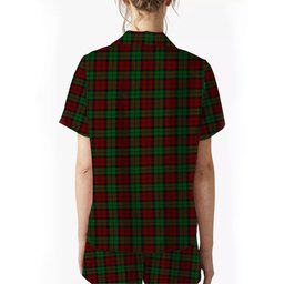 ScotsTee Shop Scottish MacCormick Dress Women's Short Sleeve Short Set Tartan Pyjama Set
