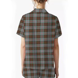 ScotsTee Shop Scottish MacBain Dress Women's Short Sleeve Short Set Tartan Pyjama Set