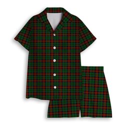 ScotsTee Shop Scottish Walker James Women's Short Sleeve Short Set Tartan Pyjama Set