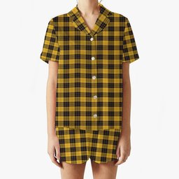 ScotsTee Shop Scottish MacLeod of Lewis Ancient SC Women's Short Sleeve Short Set Tartan Pyjama Set