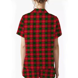 ScotsTee Shop Scottish Rattray Modern Women's Short Sleeve Short Set Tartan Pyjama Set