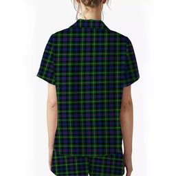 ScotsTee Shop Scottish MacKenzie Modern SC Women's Short Sleeve Short Set Tartan Pyjama Set