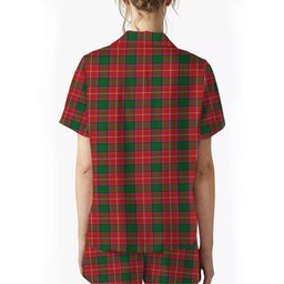 ScotsTee Shop Scottish Rattray Ancient Women's Short Sleeve Short Set Tartan Pyjama Set