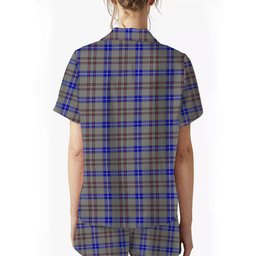 ScotsTee Shop Scottish Yes Scotland Women's Short Sleeve Short Set Tartan Pyjama Set