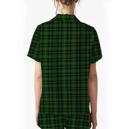 ScotsTee Shop Scottish Merwe Women's Short Sleeve Short Set Tartan Pyjama Set