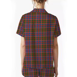 ScotsTee Shop Scottish McColl Hunting Ancient Women's Short Sleeve Short Set Tartan Pyjama Set
