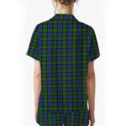ScotsTee Shop Scottish Paterson SC Women's Short Sleeve Short Set Tartan Pyjama Set