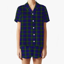 ScotsTee Shop Scottish Marshall of Keith Women's Short Sleeve Short Set Tartan Pyjama Set