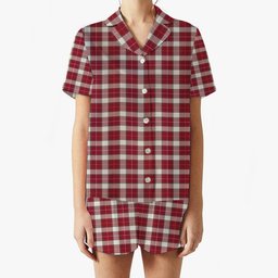 ScotsTee Shop Scottish McFie Dress Modern Women's Short Sleeve Short Set Tartan Pyjama Set