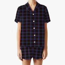 ScotsTee Shop Scottish Nairn Women's Short Sleeve Short Set Tartan Pyjama Set