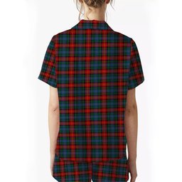 ScotsTee Shop Scottish Teall of Teallach Women's Short Sleeve Short Set Tartan Pyjama Set