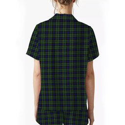 ScotsTee Shop Scottish MacNeil of Colonsay Women's Short Sleeve Short Set Tartan Pyjama Set