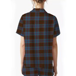 ScotsTee Shop Scottish MacGregor Hastie Women's Short Sleeve Short Set Tartan Pyjama Set