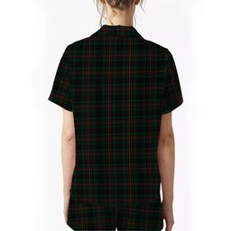 ScotsTee Shop Scottish Kalkofen Women's Short Sleeve Short Set Tartan Pyjama Set