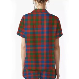 ScotsTee Shop Scottish McColl Old Ancient Women's Short Sleeve Short Set Tartan Pyjama Set