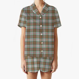 ScotsTee Shop Scottish MacBean Dress Ancient Women's Short Sleeve Short Set Tartan Pyjama Set