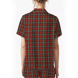ScotsTee Shop Scottish McLachlan Weathered Women's Short Sleeve Short Set Tartan Pyjama Set