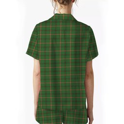 ScotsTee Shop Scottish Strachan Hunting Ancient Women's Short Sleeve Short Set Tartan Pyjama Set