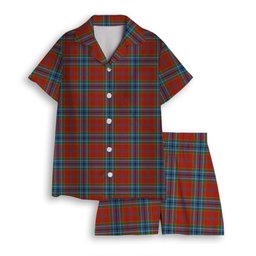 ScotsTee Shop Scottish MacCreary Ancient Women's Short Sleeve Short Set Tartan Pyjama Set