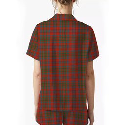ScotsTee Shop Scottish Murray of Tullibardine Ancient Women's Short Sleeve Short Set Tartan Pyjama Set