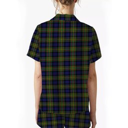 ScotsTee Shop Scottish McLaren Modern Women's Short Sleeve Short Set Tartan Pyjama Set