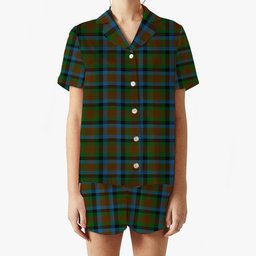 ScotsTee Shop Scottish Tennant 2 Women's Short Sleeve Short Set Tartan Pyjama Set